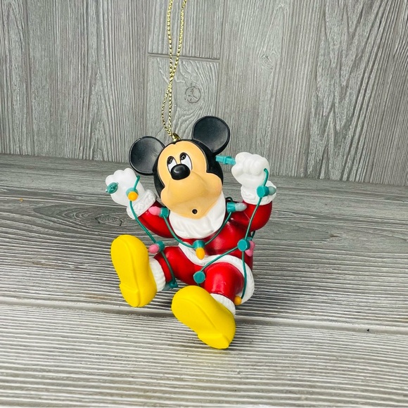 Vintage Disney Mickey Mouse Christmas light Christmas tree ornament decoration - Picture 1 of 8